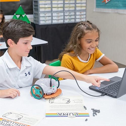 Pitsco Education LUMA Robot, App-Enabled Coding and Curriculum, Out-of-The-Box Robot for Kids Ages 10 and up, Learn Coding and Real-World Computer Science Skills