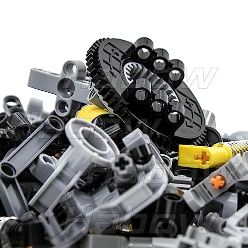 144-Piece Building Block Technic Engineering Kit - Professional Steering & Suspension System with Linear Actuators, Turntables & Engine Parts | Vehicle & Robotics MOC Building Set