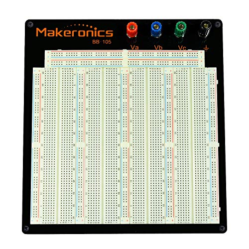 3220 Tie-point Solderless Breadboard Kit 140 U-shape 65 Jumper Wires