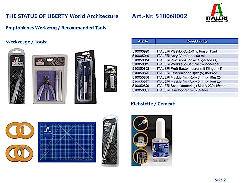 Carson The Statue of Liberty World Architecture 510068002 Standing Model Building