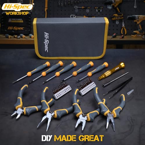 Hi-Spec Electronics Repair & Opening Tool Kit for Laptops Phones Devices - size: 32pcs