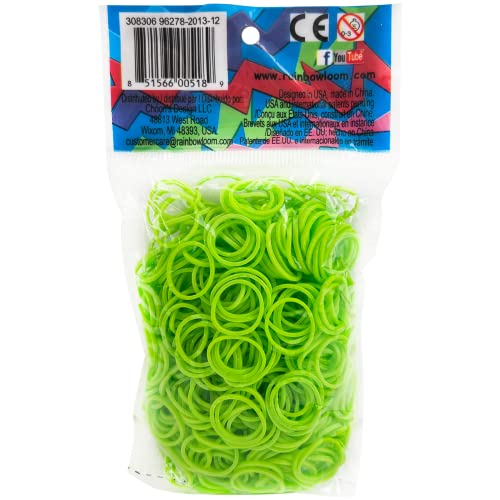 Rainbow Loom Neon Green - color: Neon Green