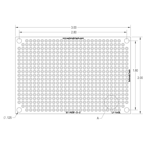 Double Sided LF HASL Perf Board, PCB Board, Electronic Circuit Board for DIY Prototype Circuit, FR4, Plated Through Hole Solder Prototype Board, ST-PERF-2-3 (2" x 3" - 2 Pack) - style: 2" x 3" - 2 Pack
