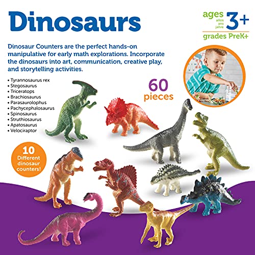 Learning Resources Dinosaur Counters - style: Dinosaur Counters