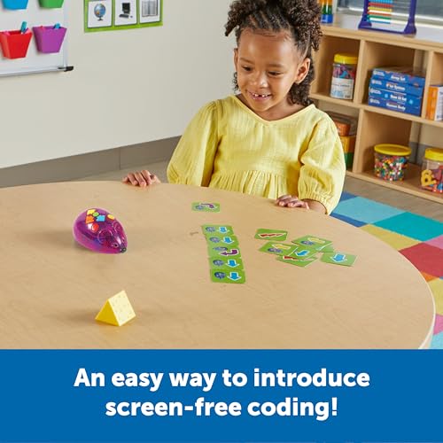 Learning Resources Rechargeable Code & Go Robot Mouse, Ages 4+