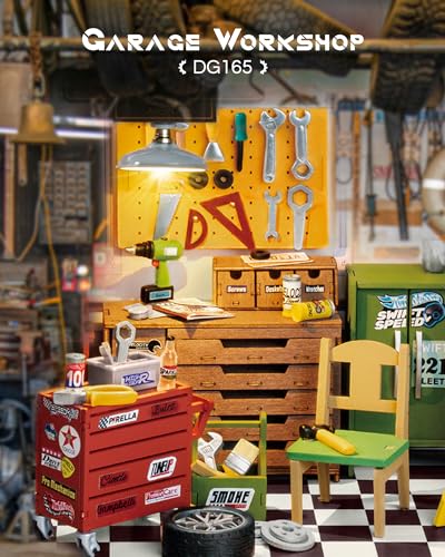 Rolife Workshop DIY Miniature Dollhouse Kit Creative Gift for Adults