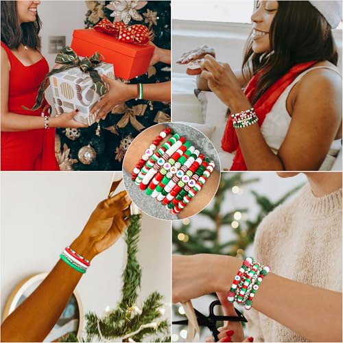 Italy Italian Mexico Mexican Christmas Clay Beads Bracelets Making Kit