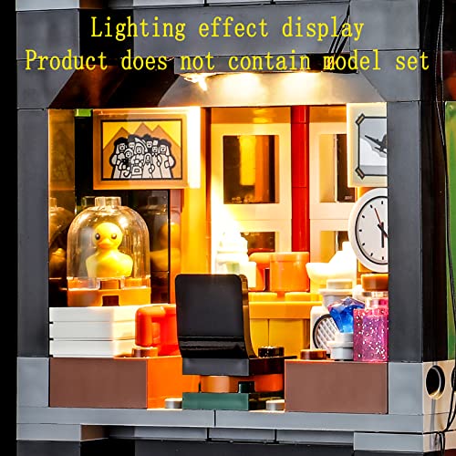 GEAMENT LED Light Kit Compatible with Lego The Ministry of Magic - Lighting Set for 76403 Building Model (Model Set Not Included)
