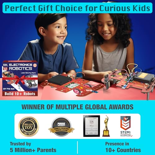 Butterfly EduFields 10in1 STEM Electronics Robotics Kit for Kids Ages 8-12 - style: 10in1 Robotics Kit