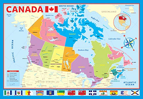 Map of Canada - size: 200 Piece Puzzle, style: EuroGraphics Map of Canada Puzzle (200 Piece)