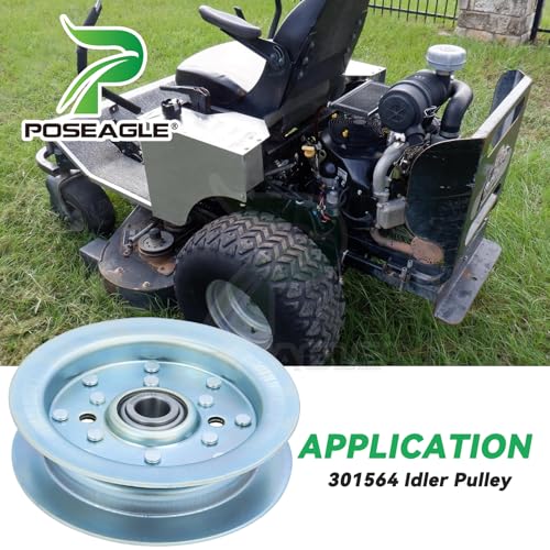 300401 Idler Pulley for Dixie Chopper 3560T 2760 2460 2750 Decks - size: 1x301564