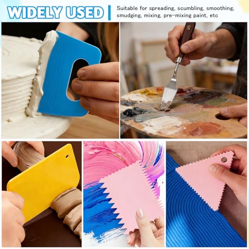 15 PCS Palette Knife Set Textured Art Supplies Kit Palette Knives - color: 15 Pcs