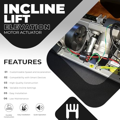 H.F Exchange Treadmill Incline Lift Elevation Motor Exercise Equipment for Treadmill, Heavy Duty Quiet Operation, P/N 315689 Work with Gold's Gym Nordic-Track C 950i 831 6.0 RT
