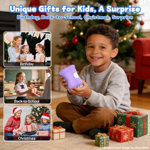 1000X Handheld Digital Microscope for Kids, STEM Educational Toy - color: Purple