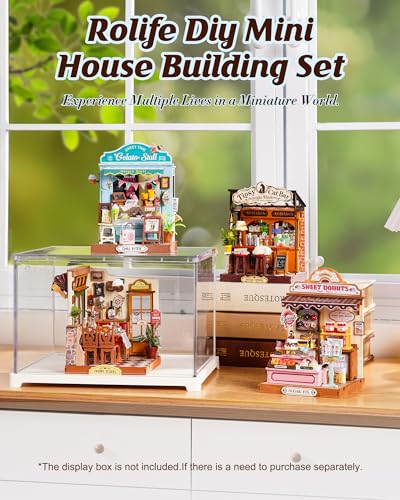 Rolife Summer Ice-Cream DIY Miniature House Kit - color: Gelato Stall Shop