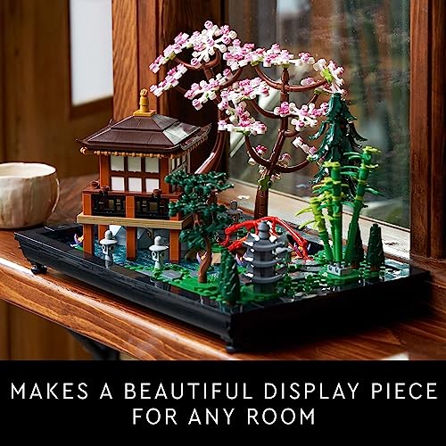 LEGO Icons Tranquil Garden Building Sets - Detailed Japanese Zen Garden DIY Kits for Adults, Ages 18+ - Gift for Him & Her - Building Block Set for Home Decor - 10315 - style: Frustration-Free Packaging