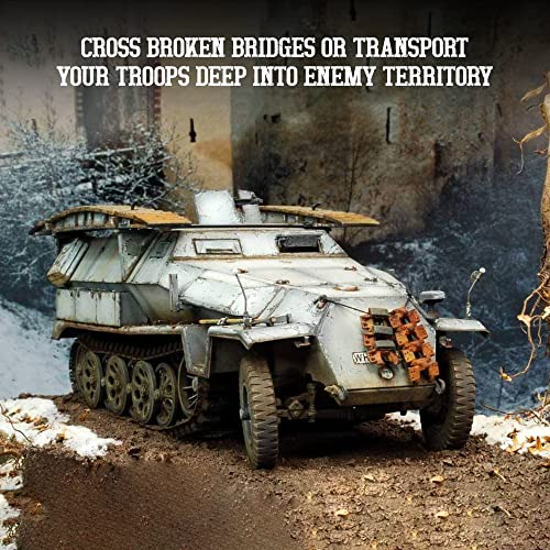 Wargames Delivered - Warlord Games Bolt Action Tank War Sd.Kfz 251/7 D Pionierwagen German Tank, World War Two Miniatures Game, 28mm Army Model for Miniature Wargaming - color: Sd.Kfz 251/7 D Pionierwagen