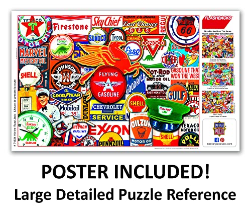 MasterPieces - 1000 Piece Jigsaw Puzzle, Hit the Road Jack, Fun for Adults, Family, Kids, Non-Glare Finish, 19.25" x 26.75" - style: Hit the Road Jack