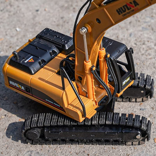 Gemini&Genius 2Pcs Construction Vehicle Toys Dump Truck and Excavator Set