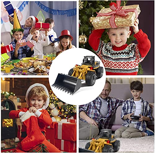 1:18 Sace Remote Control Construction Dump Truck Toy RC Bulldozer Rc Construction Vehicle Truck Boys (Bulldozer)