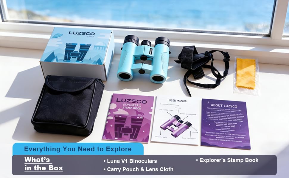 Explorer Kit – Telescope + Binoculars Set (Sky Blue+ Fresh Blue)