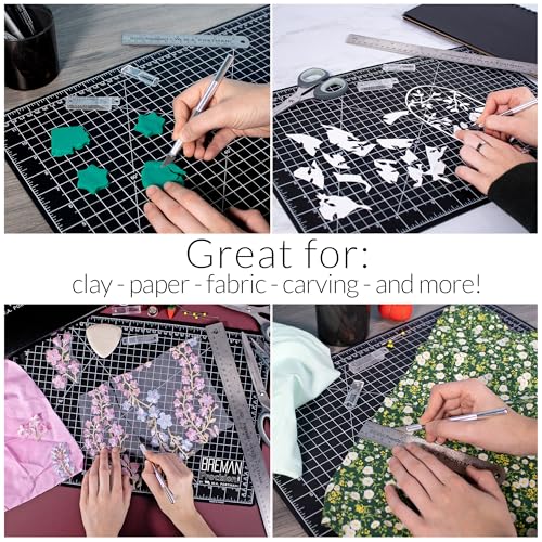 WA Portman Sewing Cutting Mat, Precision Knife, Blades, & Ruler Set - size: 18x24