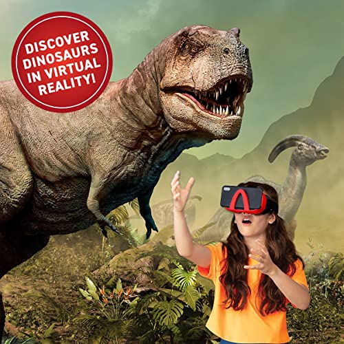 Abacus Brands Virtual Reality Dinosaurs - STEM Science Kit for Kids Ages 8+
