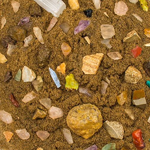 Boone's Mill Gemstone Paydirt | 5 Pounds | Gem Mining Rough Stone Mix | Rock Fossil ID Guide - style: 5 pounds