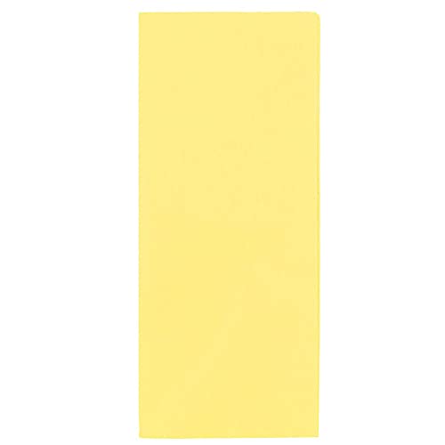 JAM PAPER Tissue Paper - Yellow - 10 Sheets/Pack - color: Yellow, size: 10 Count (Pack of 1)