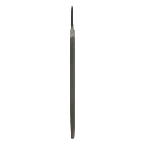 HARFINGTON 12" Square Fine Cut File Double Cut Teeth Fine Metal File High Carbon Steel T12 without Handle for Metal Wood Finishing Roughing Shaping, Grey - size: 12", style: Fine Cut