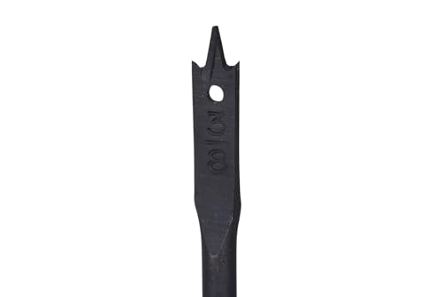 Century Drill & Tool 36424 Lazer Spade™ Bit, 3/8", Overall Length: 6" - size: 3/8" X 6"