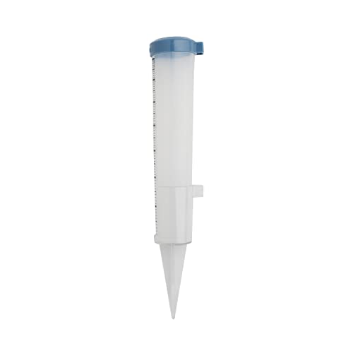 Taylor Freeze Proof Silicone Rain Gauge 7 Inch Capacity, Teal