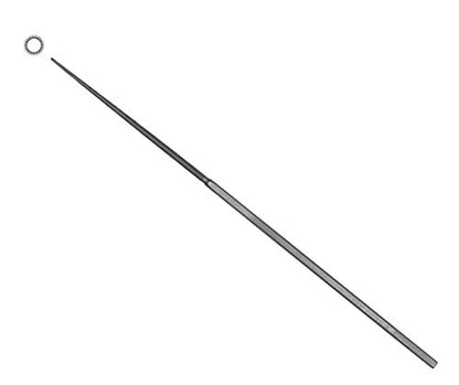 Grobet Swiss Pattern File Escapement 5-1/2" Round Cut 2