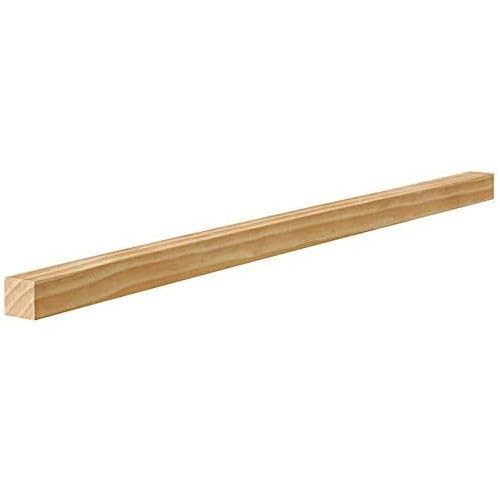 VENTRAL Lumber 2 in. x 2 in. (1.5 in. x 1.5 in.) Construction Premium Whitewood Board Stud Wood 7FT - size: 84.0 Inches