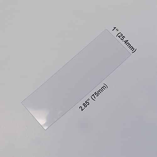 VSP106 144 Pcs Plastic Blank Slides - style: Plastic Blank Slides