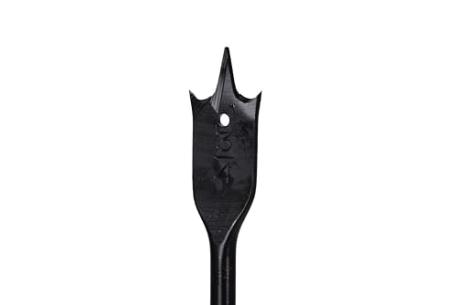 Century Drill & Tool 36848 Lazer Spade™ Bit, 3/4", Overall Length: 12" - size: 3/4" X 12"