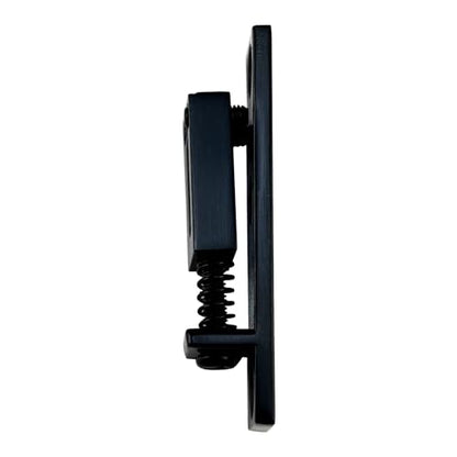 Pack of 6 10.5mm Single String Guitar Bridge Zinc Alloy Individual Fixed Hardtail Bridge for 6 String Electric Guitar Replacement Parts Black - color: Black
