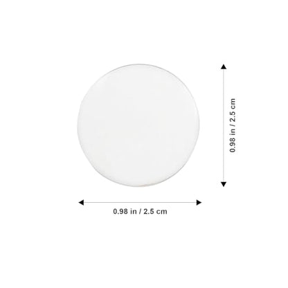 12Pcs Convex Lens, 1inch/2.5cm Diameter Convex Lens, Resin 3D Convex Lens VR Lens Film Field Mirror Magnifier, Transparent Optical Lens for Experiment and Teaching Activities