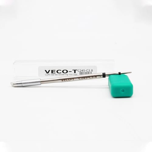 C245-C3.8 Soldering Iron Tips, Replacement Tip for C245-951, Constant Temperature Solder Iron Head Compatible with T245 Soldering Station Tools - style: C245-C3.8