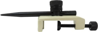 Blue Fox Tools Large Adjustable Trammel Head Set Beam Compass with Pencil Holders and Hardened Points| Includes 2 Trammel Heads & 2 Small Divider Points| Precision Marking for Woodworking