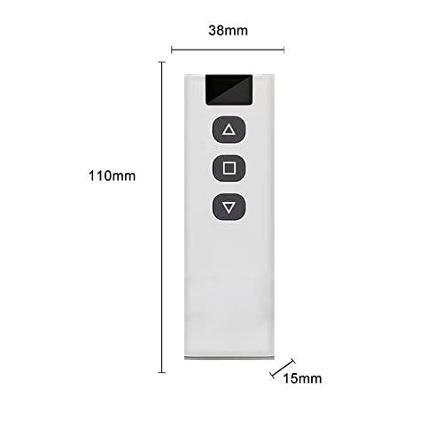 12V DC Motor Drive Forwards and Reverse Controller Module Switch 2A, DC 3V~16V 433Mhz RF Wireless Remote Electric Push Rod Motor Controller for Small DC Motor - style: 1 x Motor Control Module + 1 x Transmitter