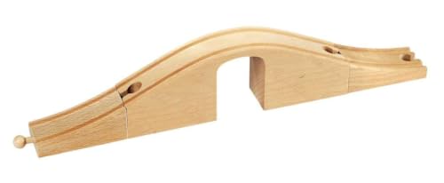 BRIO World 33351 - Viaduct Bridge | 3-Piece Wooden Toy Train Set Accessory | Ideal for Kids Ages 3 and Up | FSC-Certified Wood | Compatible with All Train Sets