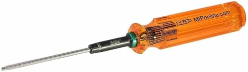 MIP 9202 Standard Hex Screwdriver RC Tools Kit 5/64" – Precision Hexagon Screwdriver for RC Cars, Quadcopter, Helicopter, and FPV Racing Drone Models - size: 5/64"