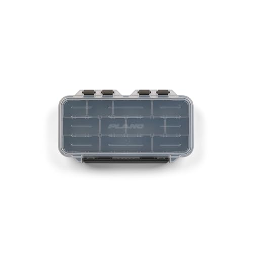 Plano StowAway 3500 Stow Tackle Box, with Corrosion-Preventive Rustricor, Single Latch Design, Transparent DuraView Lid, Stackable Storage for Fishing Bait, Lures and Gear - size: 3500, style: New Model