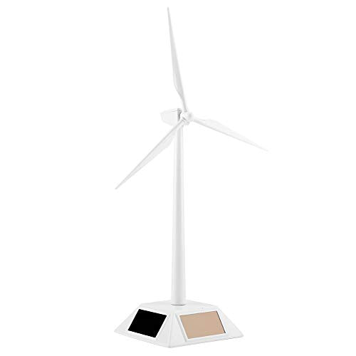 Solar Wind Toy Solar Powered Wind Mill ABS Plastic Mini Wind Turbines Home Decor Toy
