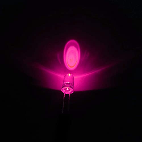 BOJACK 10 Colors 200 Pcs 5mm LED Diode Lights Assored Kit Pack (Transparent DC 2V - 3.2V 20mA) Bright Lighting Bulb Lamps Electronics Components 5 mm Light Emitting Diodes Parts - style: 10 Colors 200 Pcs