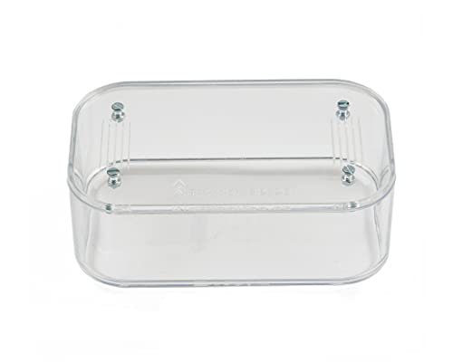AntHouse - Natural Sand Ant Hill- Basic Kit | Sandwich (4.72 x 3.94 x 0.39 in) + Forage Box (7.09x 3.94 x 1.97 in) | Ant Farm - color: Clear