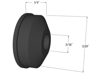 CD/DVD Wheel Inserts (100 Pack) for Mousetrap Car/Rubber Band STEM Projects