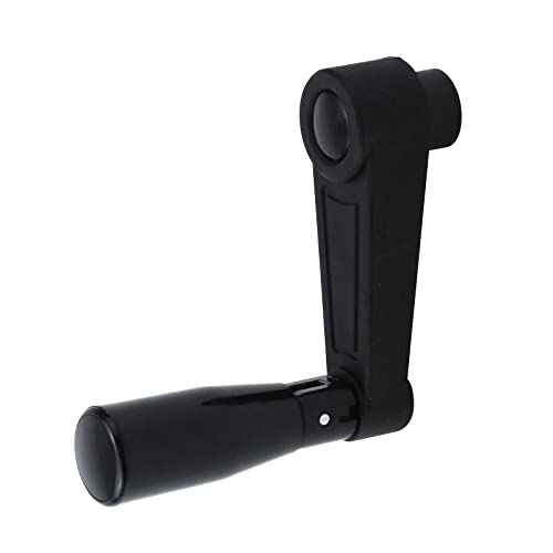 3.35" Length Foldable Crank Handle for Industrial Machine Tools - style: HD-8mm/1 Pcs