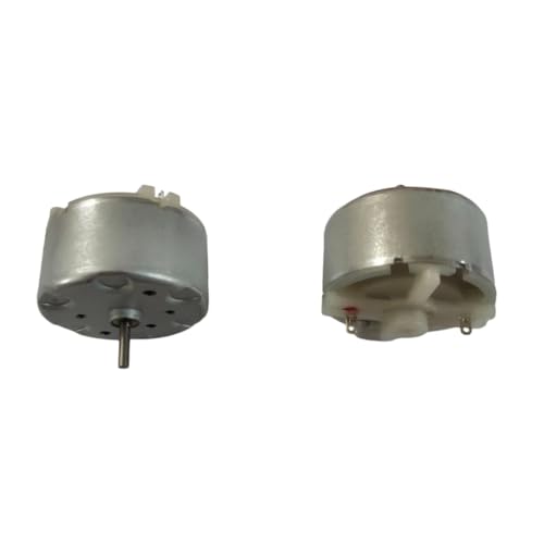 DC3.0V-12V Electric Micro Motor 6V-2700RPM 500TB-12560 Small DC Motor 2Pcs(12560)